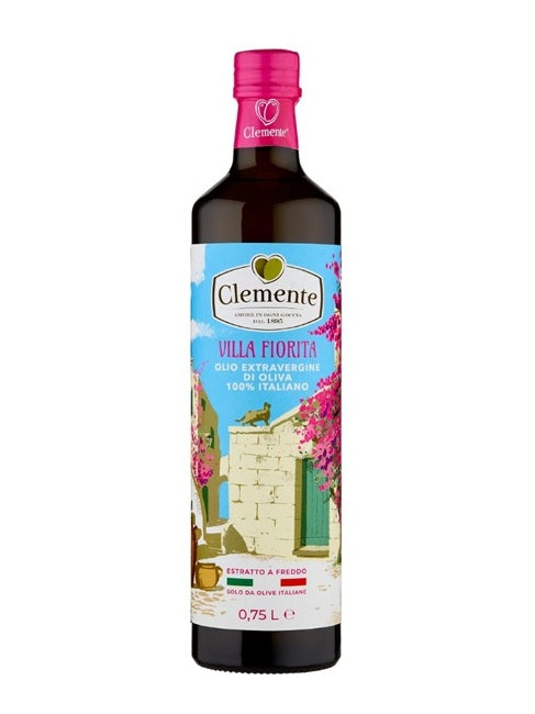 Olio extravergine di oliva Clemente Villa Fiorita, 750 ml