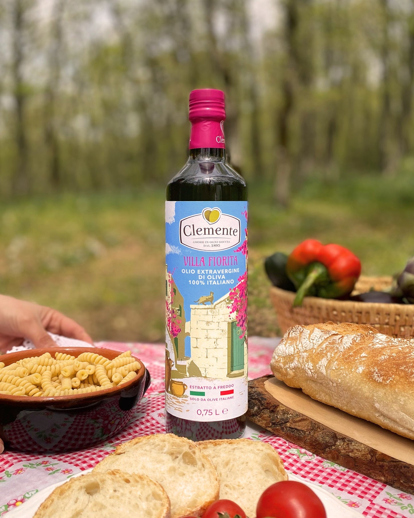 Clemente Villa Fiorita Extra Virgin Olive Oil, 750 ml