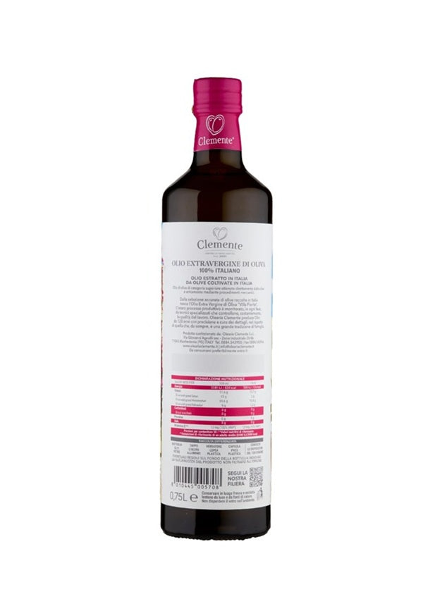 Clemente Villa Fiorita Extra Virgin Olive Oil, 750 ml