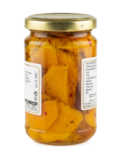Roter Kürbis in nativem Olivenöl extra, 290 g