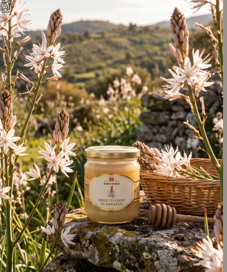 Italienischer Affodil-Honig (Miele di Asfodelo di Sardegna)