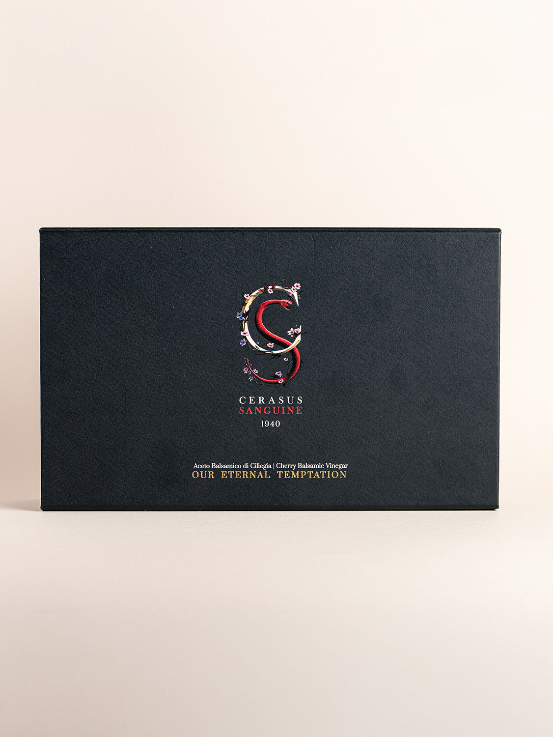 Geschenkbox Kirsch-Balsamico-Essig, 200 ml, Cerasus Sanguine