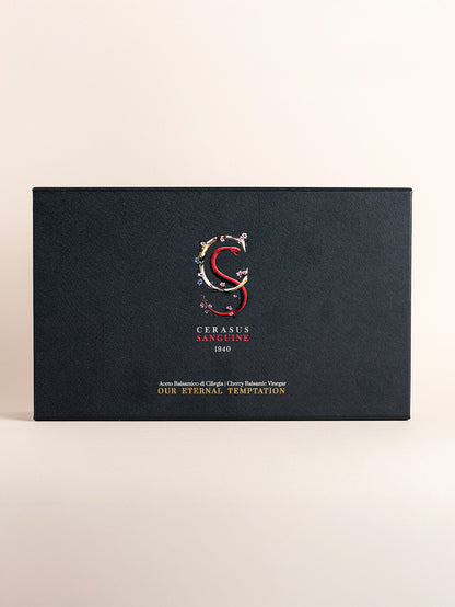 Geschenkbox Kirsch-Balsamico-Essig, 200 ml, Cerasus Sanguine