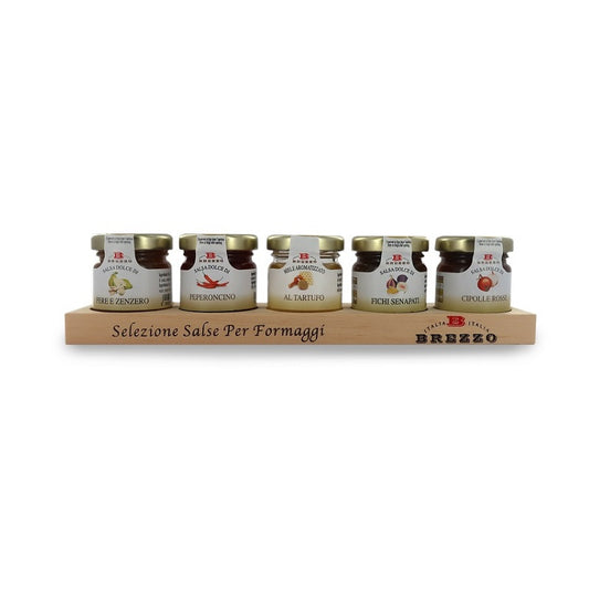 Set of 5 cheese dipping sauces