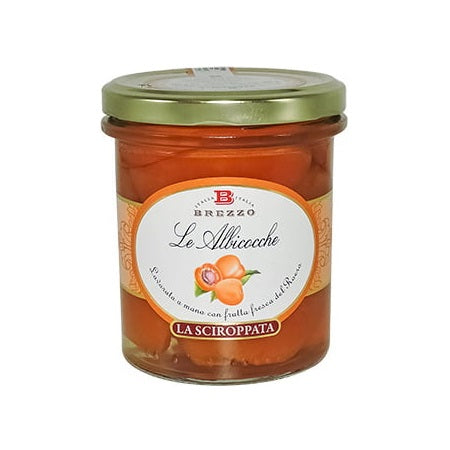 Italian apricots in syrup, 380 g