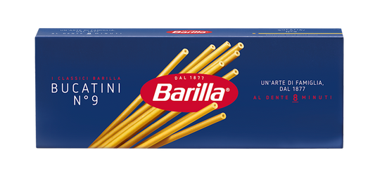 Pasta Bucatini n. 9 Barilla, 500 g