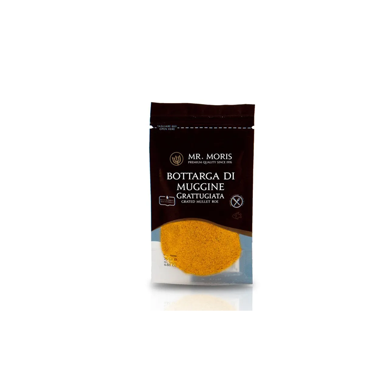 Geriebener Meeräschenrogen (Bottarga di Muggine)