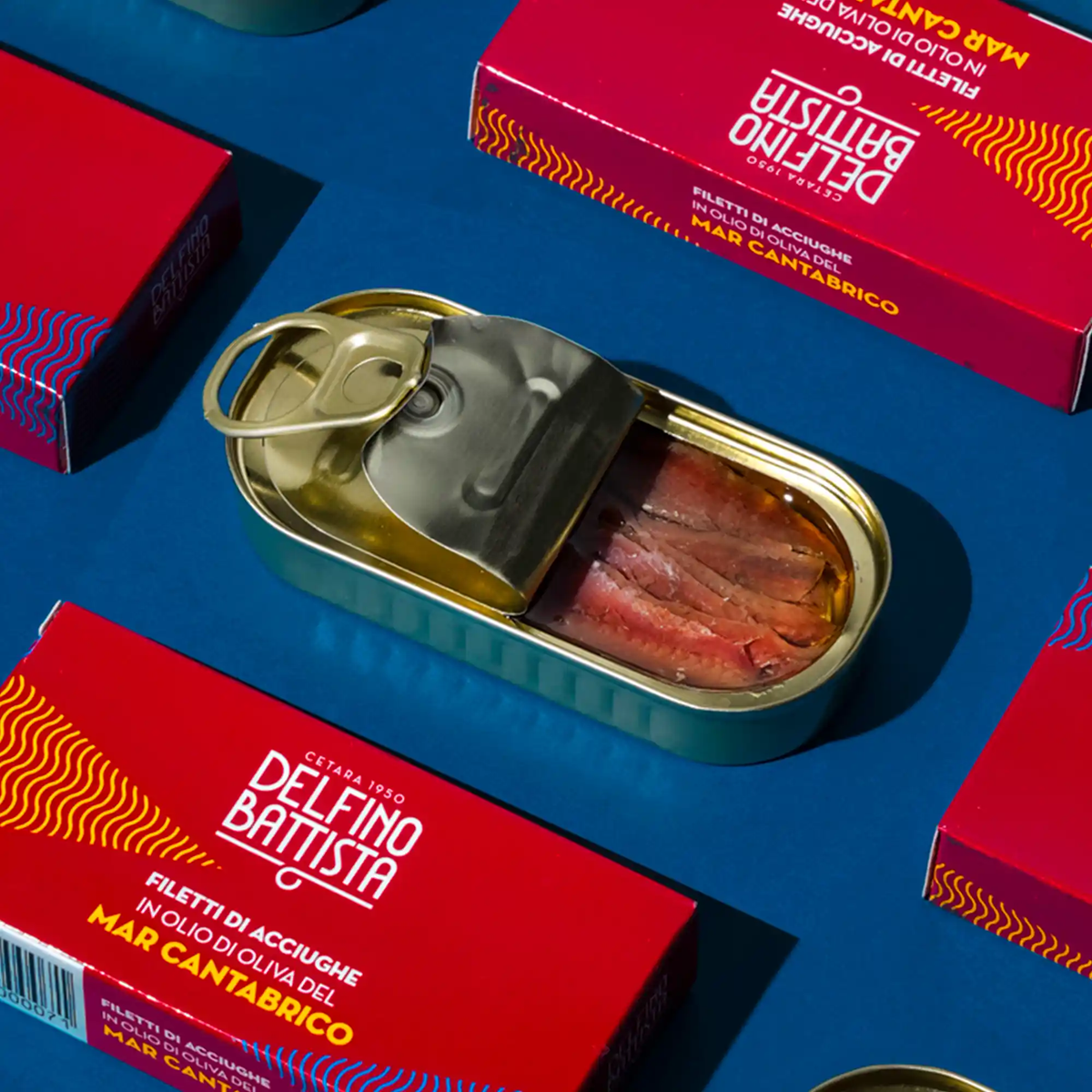 Cantabrian Sea Anchovy Fillets, 50g (Filetti di Alici del Cantabrico)