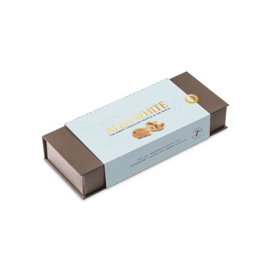 Čokoládový lanýž s bílou čokoládou, 100 g (Tartufo Regale Alba White)