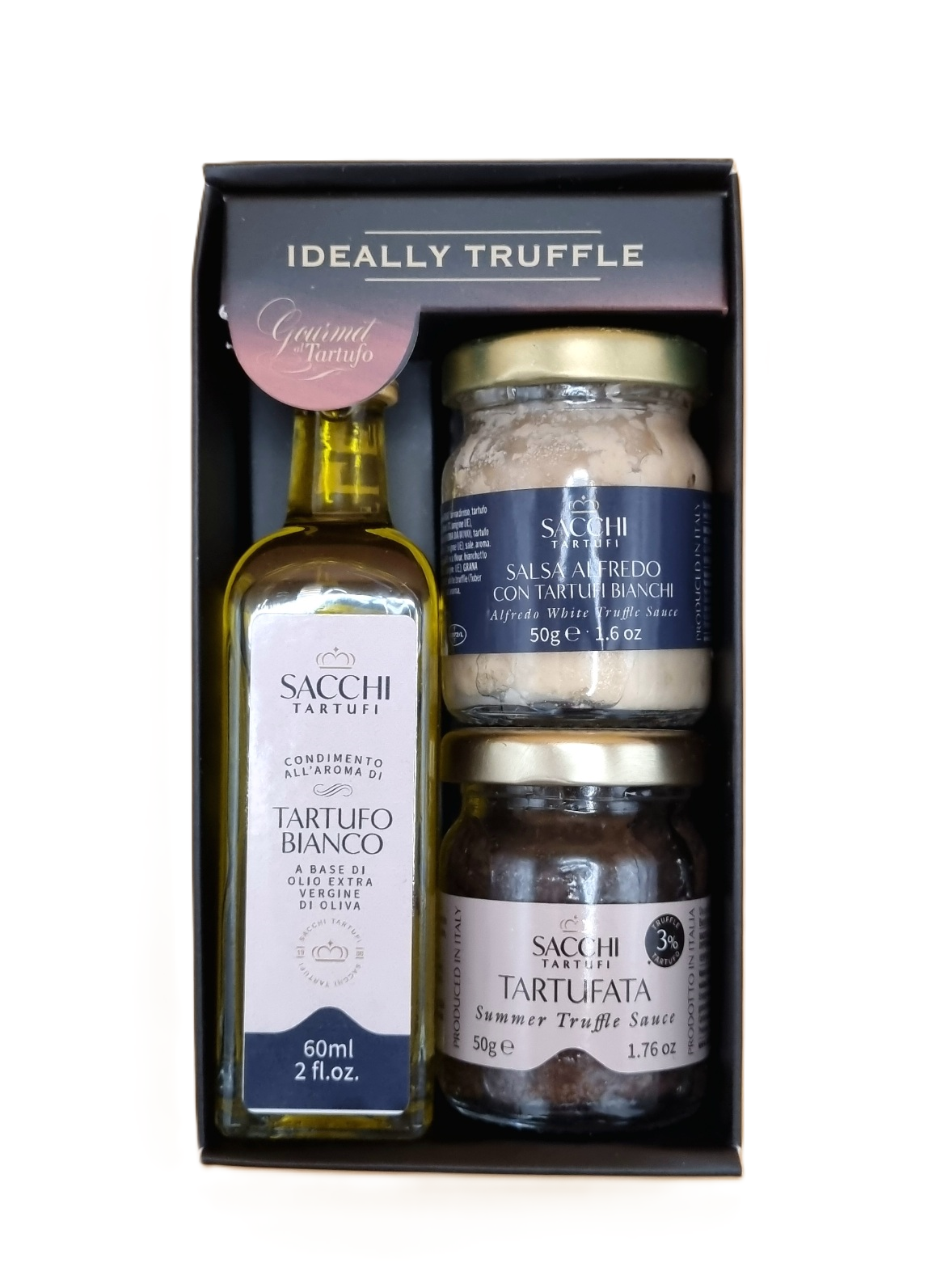 Gift set with 3 truffle products