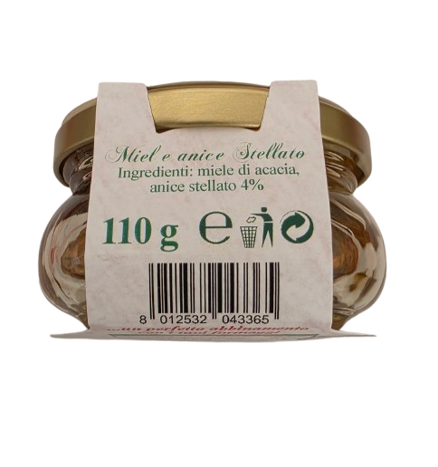 Acacia honey with star anise, 110 g