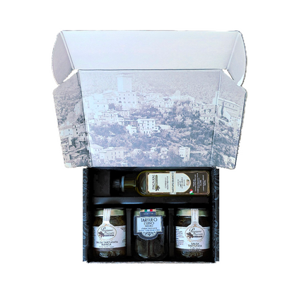 Premium-Geschenkbox mit 4 Trüffelprodukten