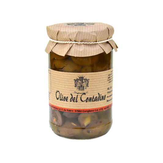 Farm green pitted olives, 290 g