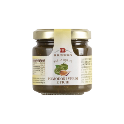 Sweet sauce from green tomatoes and figs, 110 g