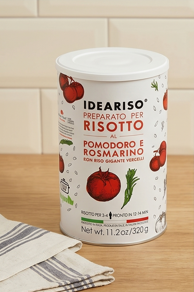 Italienisches Risotto mit Tomaten und Rosmarin, 320 g (Risotto Pomodoro e Rosmarino)