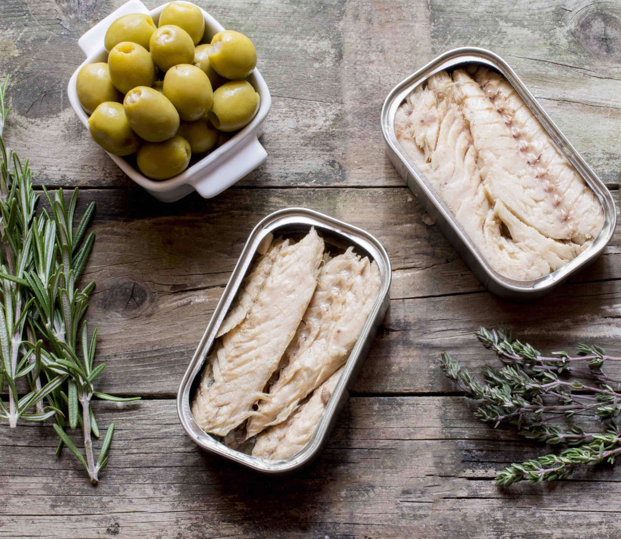 Mackerel fillets in olive oil, 125 g