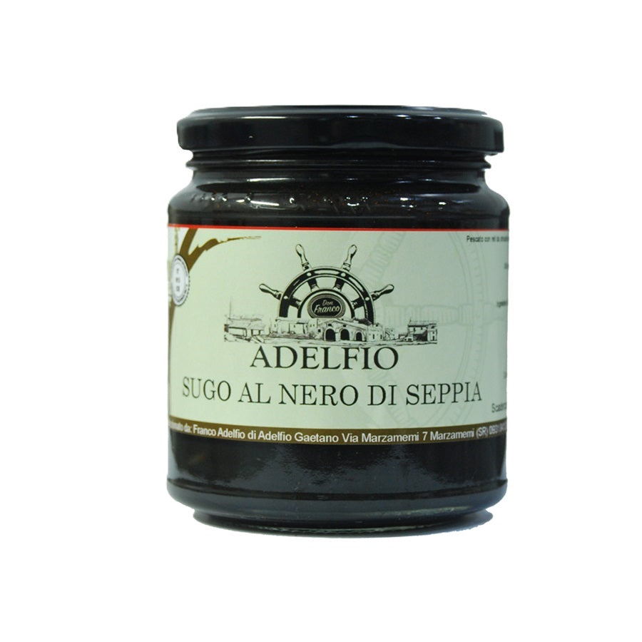 Black cuttlefish sauce, 300 g (Sugo al nero di seppia)