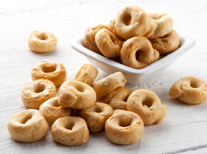 Traditional Taralli with extra virgin olive oil, 400 g