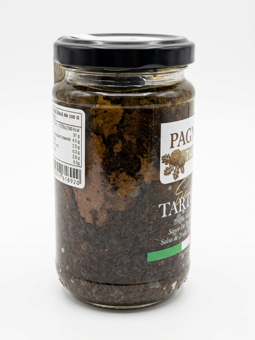 Salsa tartufata al 10% con scaglie di tartufo (Salsa Tartufata)