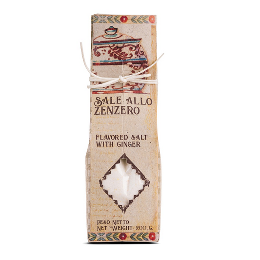 Fine Sicilian salt with ginger, 200 g