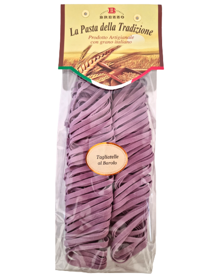 Těstoviny Tagliatelle s vínem Barolo - 250 g