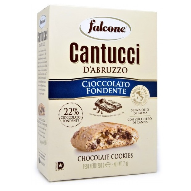 Cantucci s hořkou čokoládou, 200 g