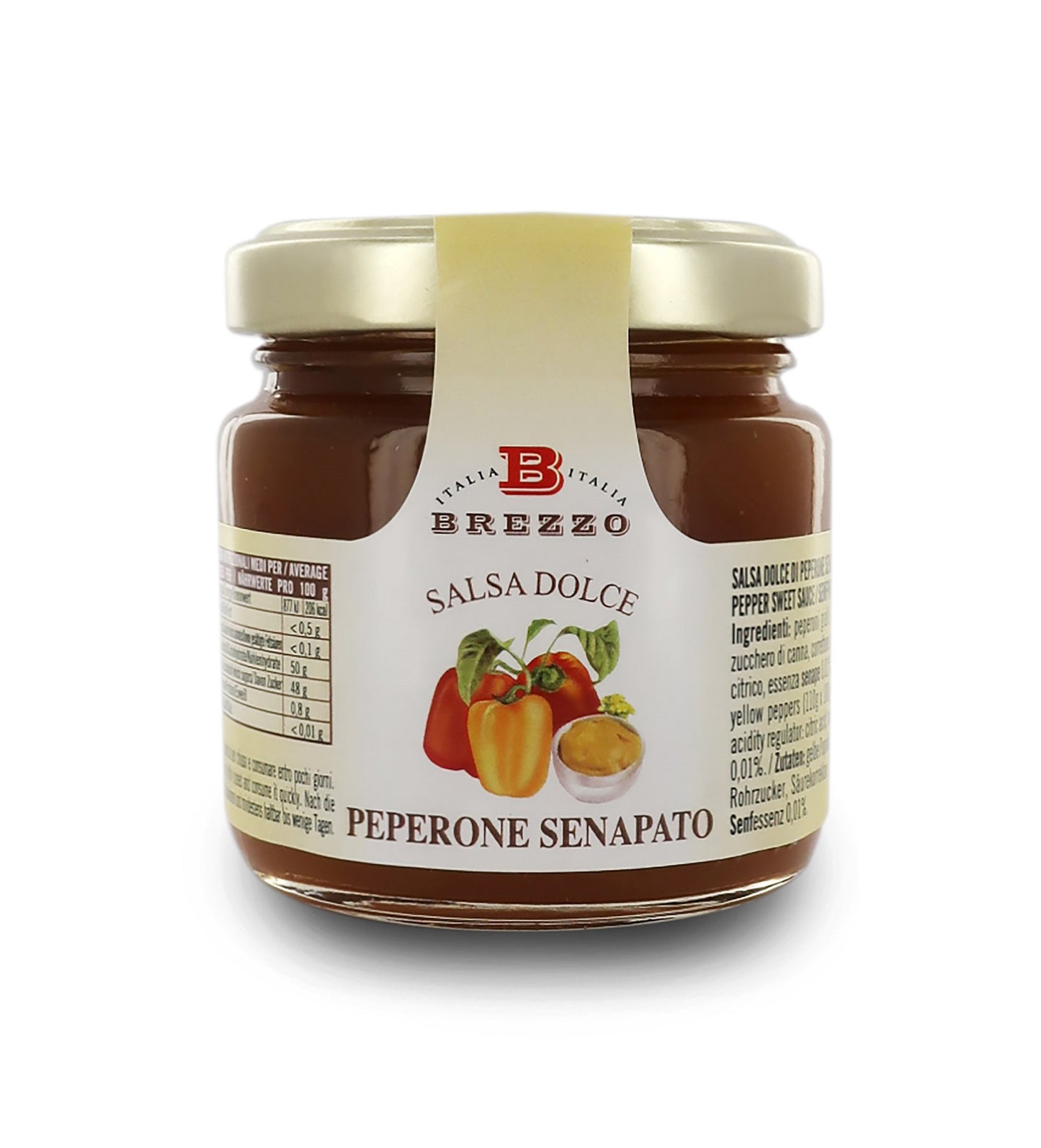 Sweet pepper sauce with mustard, 110 g