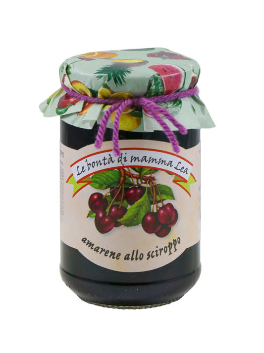 Italienische Sauerkirschen in Sirup